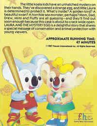 The Adventures Of The Little Koala And Friends Laura And The Mystery Egg